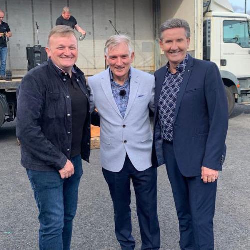 Irish country stars Jimmy Buckley and Daniel O'Donnell