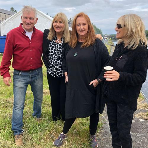 Singers and musicians Sharon Shannon, Mary Coughlan and Francis Black