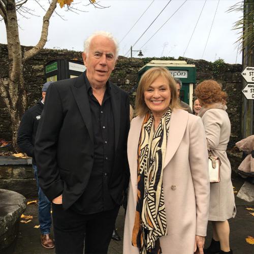 Brendan Graham and RTE personality Mary Kennedy